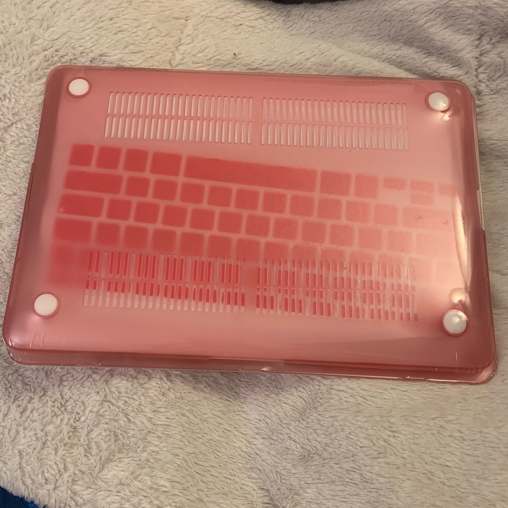 Pink MacBook Air case/cover